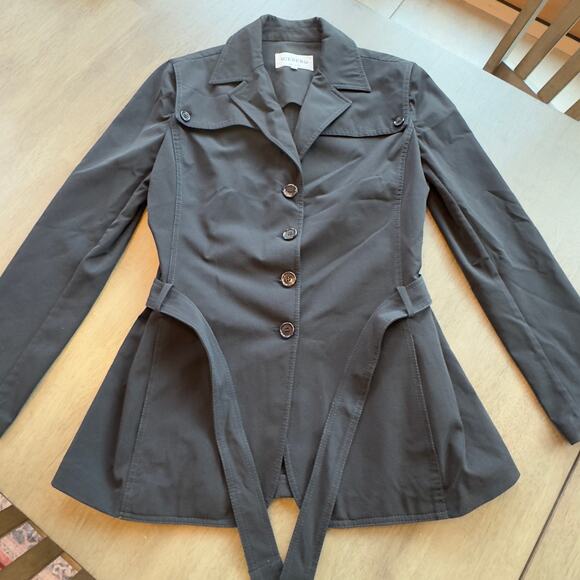 Iceberg - Made in Italy, vintage black trench coat, size 46 - Picture 13 of 13